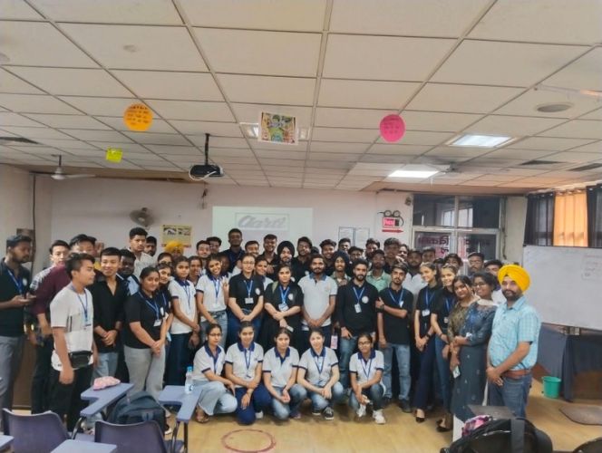 AARTI INTERNATIONAL INDUSTRIAL VISIT-CT UNIVERSITY