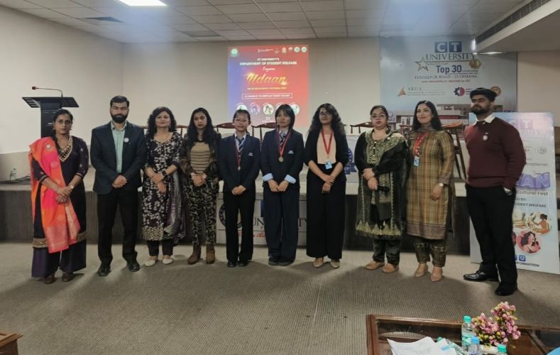 Two for the Win: Humanities & Physical Education Takes First in Quiz and Essay at CTU's Udaan 2025